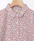 小花柄プリント ブラウス
