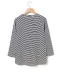 トランク柄プリント 七分袖 Tシャツ