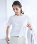 天竺 グラフィックプリント Tシャツ