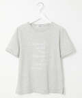 天竺 グラフィックプリント Tシャツ