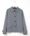 ステンカラー ショート丈 ジャケット