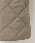 キルティング ステンカラー コート