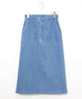 ウエストゴム デニム スカート