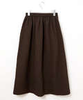サッカー ギャザー ロングスカート【オンラインショップ・一部店舗限定】