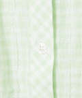 カラミクロスドビー チェック ブラウス【JAPAN FABRIC】