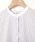 クレリック ストライプ ブラウス