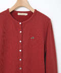 スナップボタン カーディガン