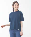 モックネック ボーダー Tシャツ