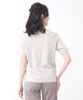 コットン フラワープリント Tシャツ