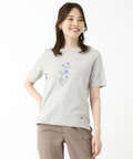 コスモス プリント Tシャツ