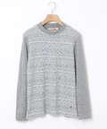 切り替え ジャカード プルオーバー