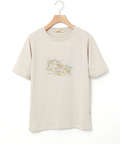 水彩調 プリント  Tシャツ【吸汗速乾】