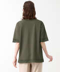 レース チュニック丈 Tシャツ