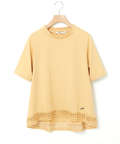 裾レース 半袖 Tシャツ