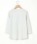 トランク柄プリント 七分袖 Tシャツ