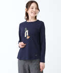 スムース プリント Tシャツ
