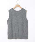 ウールブレンド 2WAY ニットベスト【手洗いOK】