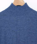 ウールブレンド タートルネック ニット【手洗いOK】