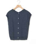 リネンブレンド 2WAY ニットベスト