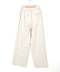 ウエストゴム タック ワイド パンツ