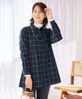 ビエラ チェック柄 チュニック