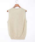 10ゲージＶネックベスト【洗濯機洗いOK】