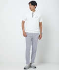 ロゴプリント ニット ポロシャツ【ZERO POLO SHIRT】
