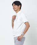 ロゴプリント ニット ポロシャツ【ZERO POLO SHIRT】