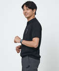 ロゴプリント ニット ポロシャツ【ZERO POLO SHIRT】