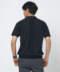 ロゴプリント ニット ポロシャツ【ZERO POLO SHIRT】
