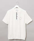 ロゴプリント ニット ポロシャツ【ZERO POLO SHIRT】