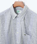 ピケ ランダムストライプ柄 シャツ