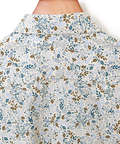 サーモ 花柄プリント シャツ