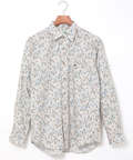 サーモ 花柄プリント シャツ