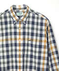 クロコダイルタータン ボタンダウン シャツ