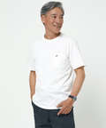 ポケット付きワンポイントTシャツ【TEMP-C】