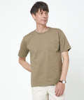 ポケット付きワンポイントTシャツ【TEMP-C】