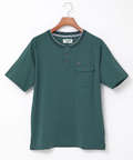 ポンチ ヘンリーネック Tシャツ