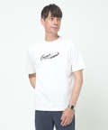 プレーティング天竺 ロゴプリント Tシャツ【一部店舗限定】