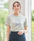 天竺 プリント 半袖Tシャツ