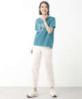 天竺 プリント 半袖Tシャツ