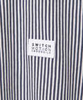 スノーコットン バンドカラー 七分袖Tシャツ【接触冷感】