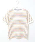 ジャカード ボーダー Tシャツ