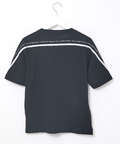 天竺 ロゴテープ 5分袖 Tシャツ【吸汗速乾】