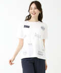 スムース ロゴ プリントTシャツ【接触冷感】