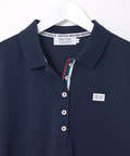 ピケ 配色デザイン ポロシャツ