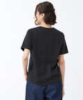 スノーコットン フロントギャザー Tシャツ【接触冷感】