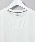 スノーコットン フロントギャザー Tシャツ【接触冷感】