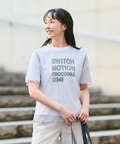 スムース チュール レイヤード風 Tシャツ