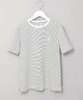 スノーコットン 天竺 ボーダー Tシャツ【接触冷感】